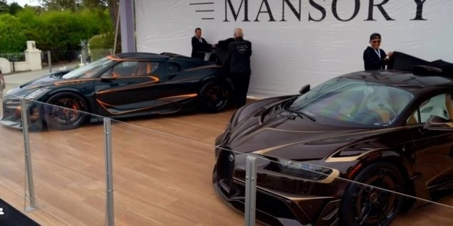 Mansory презентувала два ексклюзивних Bugatti в Пеббл-Біч